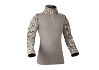 Men Tactical Military Frog Combat Shirt,100% Polyester Camo T Shirt,Camo Long Sleeve Shirt