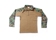 Ψηφιακό δασόβιο στρατιωτικό κοστούμι βατράχων, μακρύ πουκάμισο μανικιών Camo, κοστούμι βατράχων