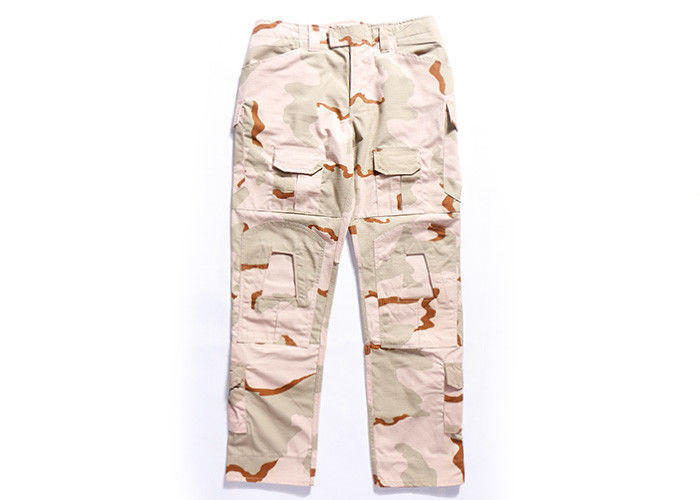 3 Color Desert Military Tactical Pants with Stereo Pocket For Outdoor Traning