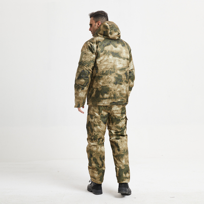 Winter Military Coat For Men And Women Regular Fit Green Zippered Long Sleeve Cotton Lined Jacket