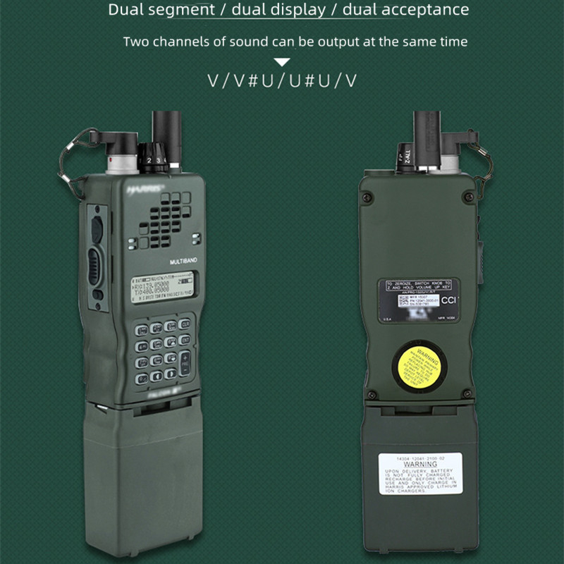 Wireless Intercom System Dynamic Microphone Dual Band FM Walkie Talkies